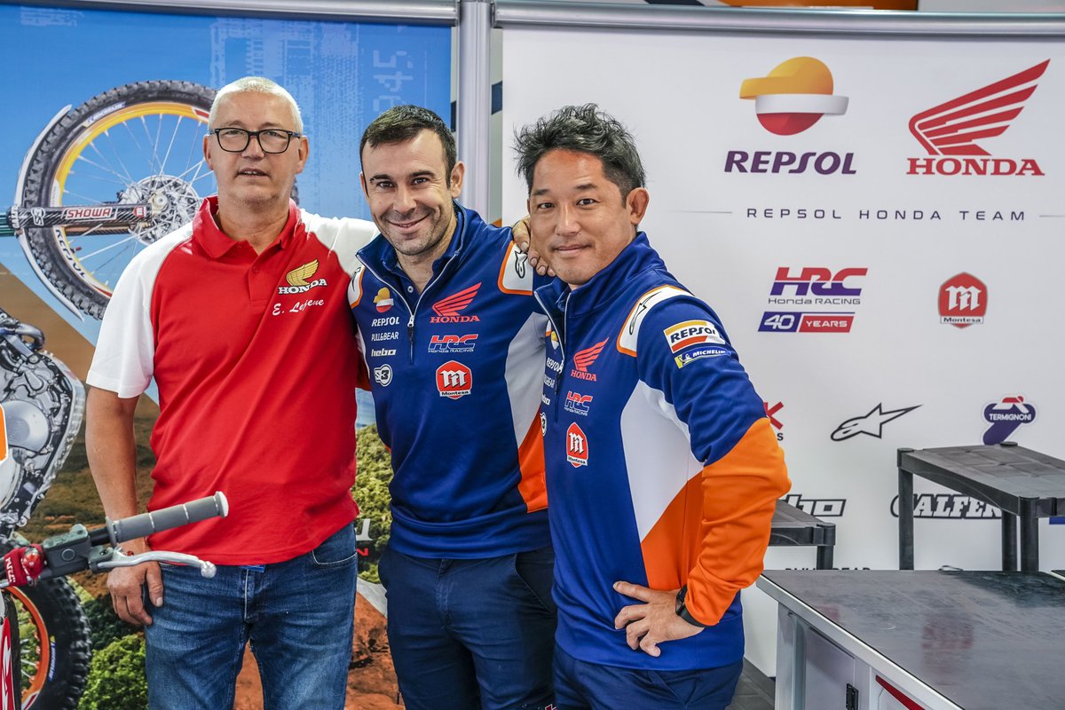 Repsol Honda Team on Twitter "The legendary trial rider Eddy Lejeune