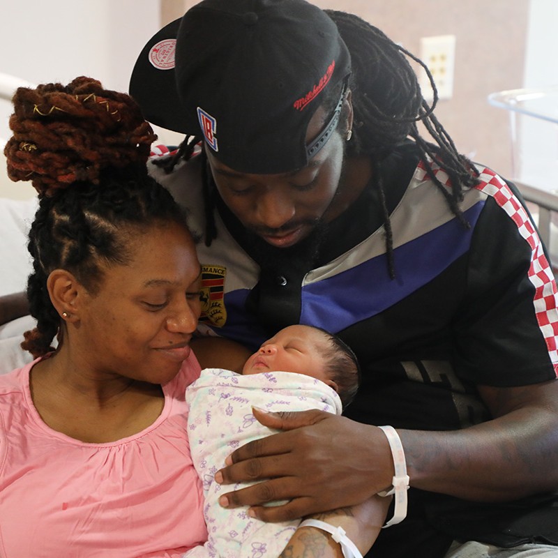 UNCHealthRex's tweet photo. CONGRATULATIONS β€οΈ | Akeem and Lisa welcomed their beautiful baby girl, Journey, into the world on Tuesday, August 16, 2022, at the Rex Women's Center. Lisa said she is thankful for the entire Rex staff and can't wait to take baby Journey home! #rex #rexrocks #rexbaby #rexbabies https://t.co/4d860SG55X