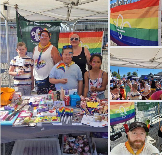 Success at Pride

A big thank you <a href="/darlingtonbc/">Darlington Borough Council</a> and to everyone who turned up and supported our own “This is Us” Scout Active Support Group.
#DarlingtonScouts #lovedarlo #pride2022 
Follow the link to read all about our Success at the Darlington Pride

darlingtonscouts.org.uk/pridesuccess/