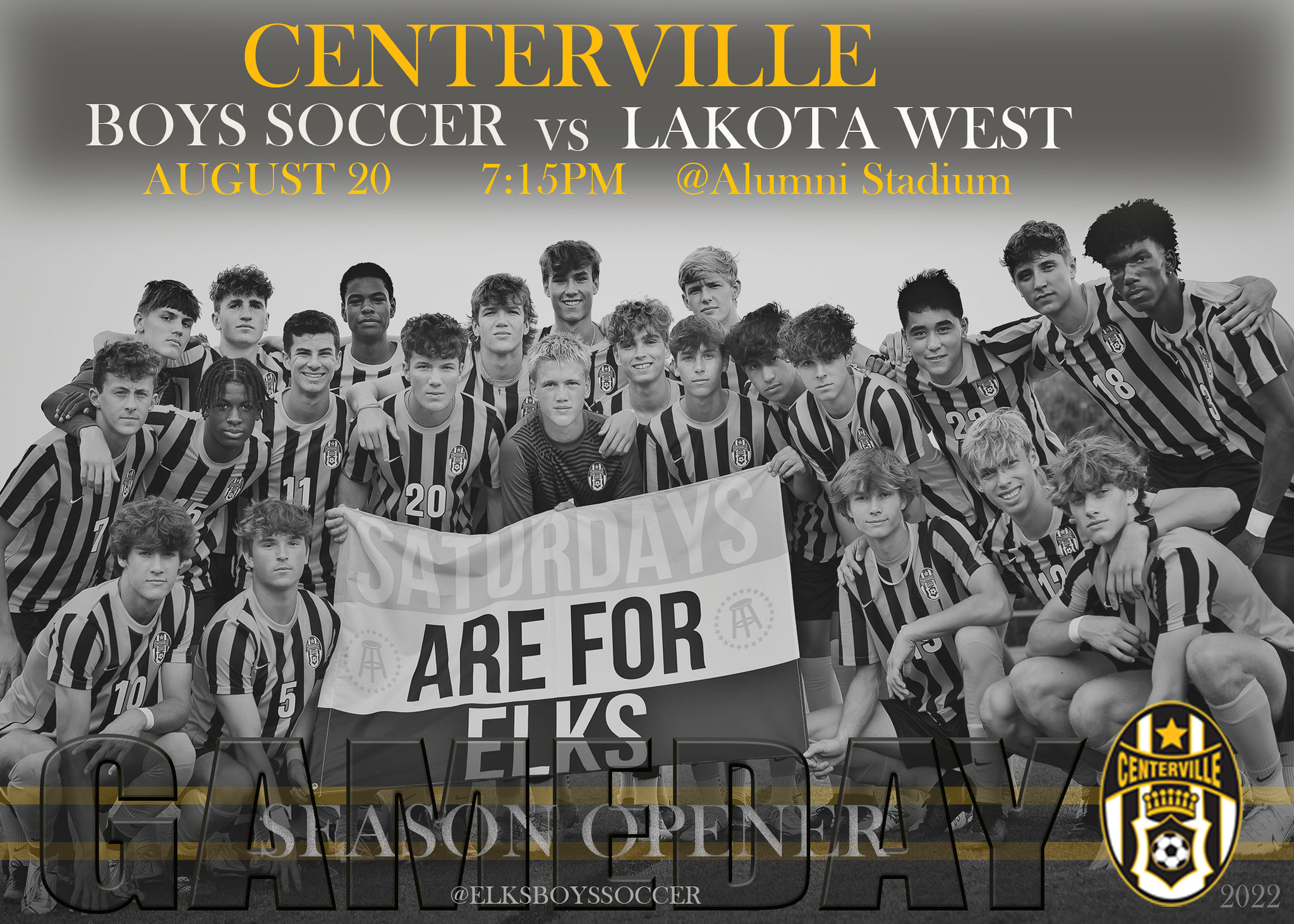 Centerville Athletics on Twitter "RT ElksBoysSoccer https//t.co