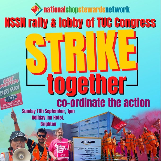 NSSN_AntiCuts's tweet photo. #NSSN supporting striking rail & bus workers on as well as protest against #London #buscuts #SupportRailWorkers
#EnoughlsEnough
#StrikeTogether
@RMTunion @RMTLondon @TSSAunion @unitetheunion @UniteLondonEast https://t.co/2Z3ue4jOzH