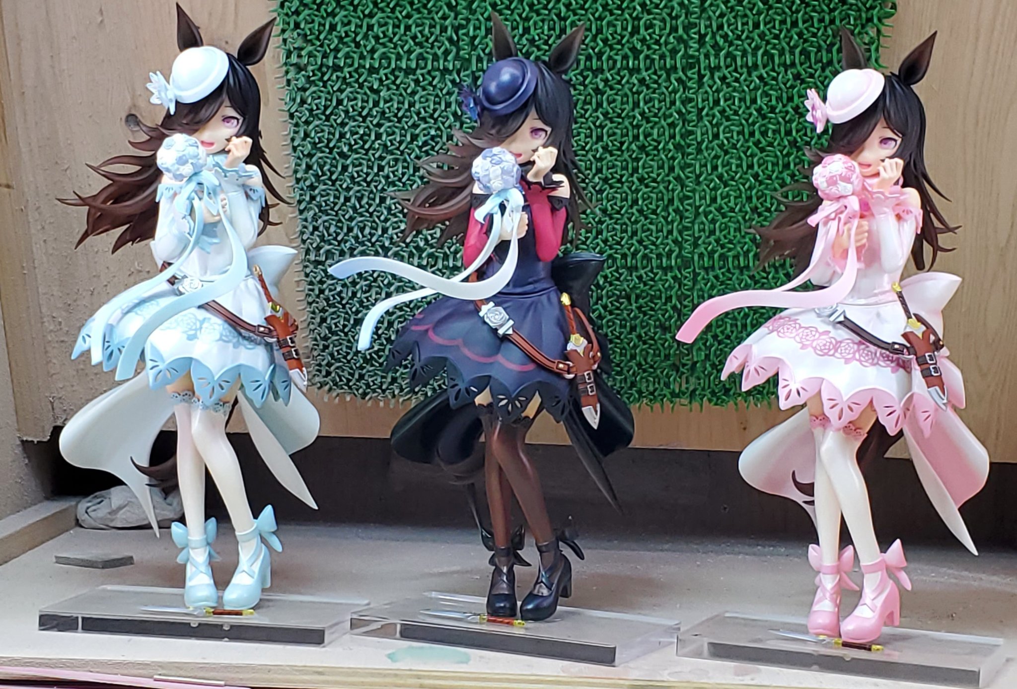 凛花館 ライスシャワー ウマ娘 プリティーダービー 茶々井紋 ガレキ