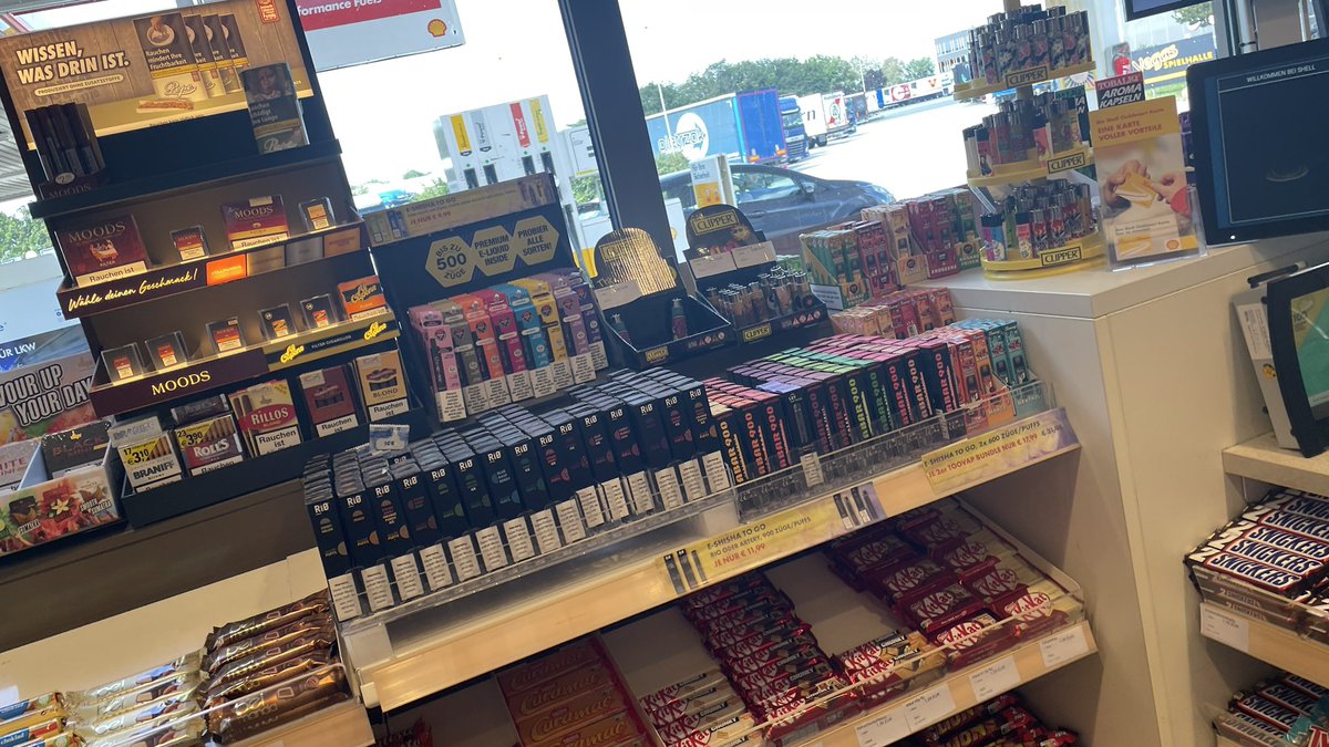 Tankstellen halbe Vapeshops geworden