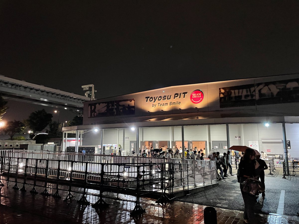 kirinmx's tweet photo. 初めての豊洲PIT。 https://t.co/hfEyYLsdlE