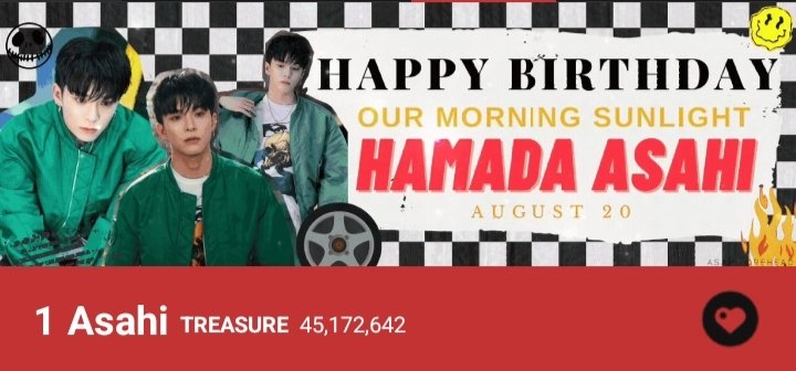 🧚‍♂️☀️CHARITY FAIRY FOR ASAHI☀️🧚‍♂️

📢ALL OUT FOR ASAHI📢

[9:00 PM KST UPDATE] - 45,172,642❤️

We're 10,482,913  hearts away from our goal. Let's stay positive, keep voting and achieve our goal for today.