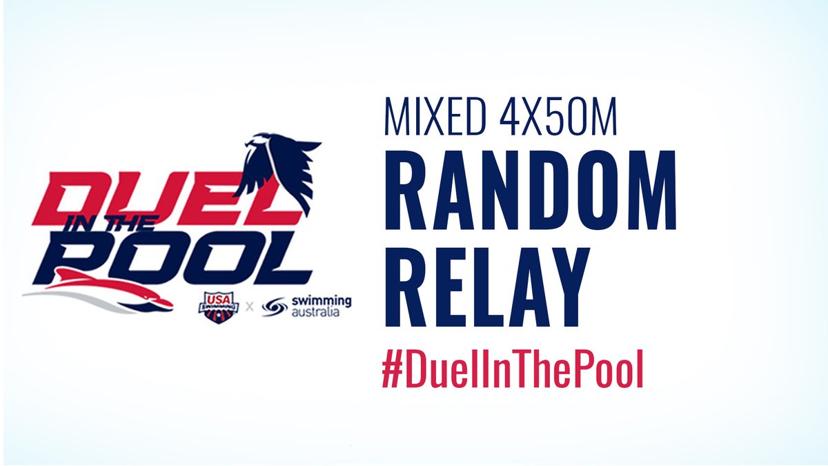 FINAL:

1. USA (Ress, Andrew, Albiero, Mack)
2. Australia

Note: U.S. puts Power Play into effect, earning double points

Current unofficial #DuelInThePool standings heading into the final day:
USA 159, Australia 148