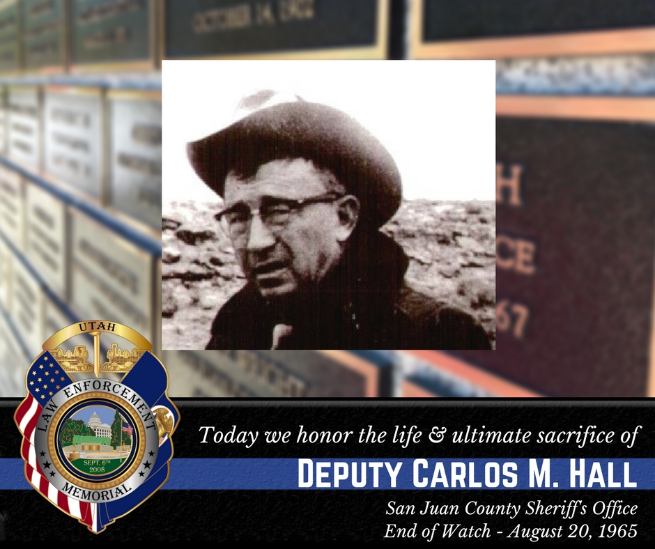 UtahsFallen's tweet photo. #DeputyCarlosHall #UtahsFallen #ULEM #SanJuanCountySheriffsOffice https://t.co/KdpKWTb3OC