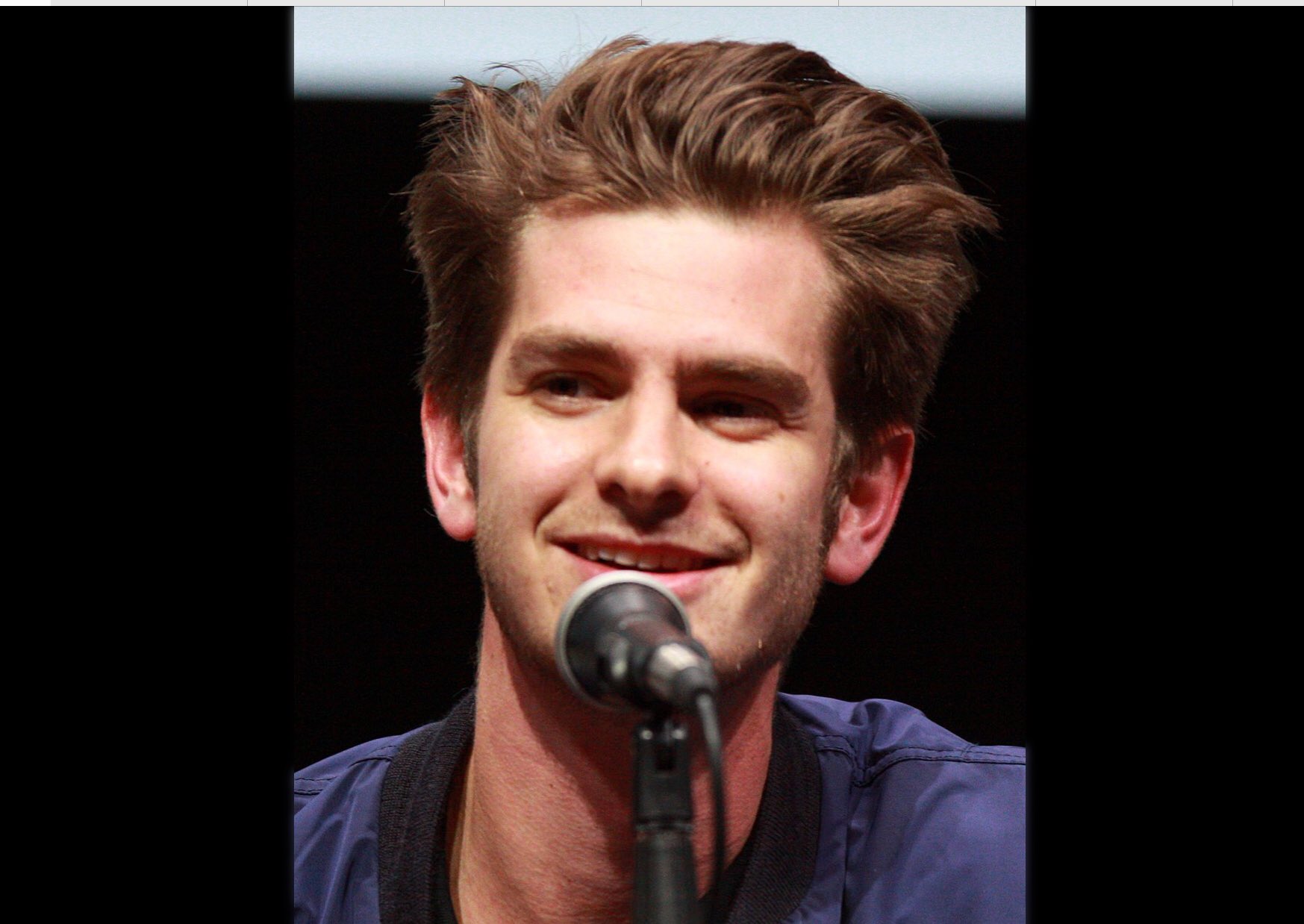Happy 39th (I think) Birthday Andrew Garfield! You were awesome on playing Spider-Man 