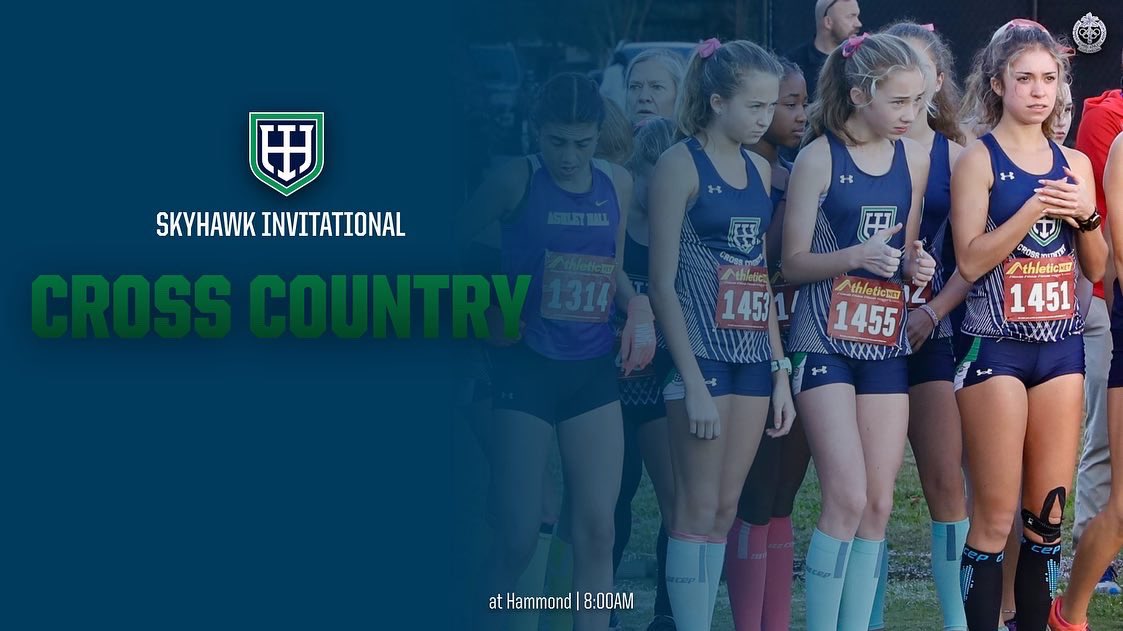 AthleticsHHES's tweet photo. Good luck to our #HighlanderXC teams this morning at the Skyhawk Invitational! #GoHall🗡 https://t.co/l2rTFFBxst