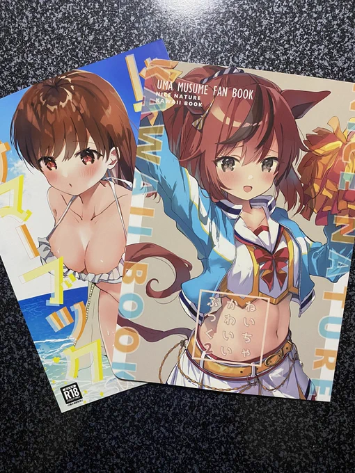 ななはむさん( )の『ねいちゃかわいいぶっく2』『ドスケベサマーブック』拝読しましたネイチャの健気で一途な可愛さに終始デジたん状態でした大井っちの御本はツンデレ具合が最高です…大変エッッッッッッッでございました 