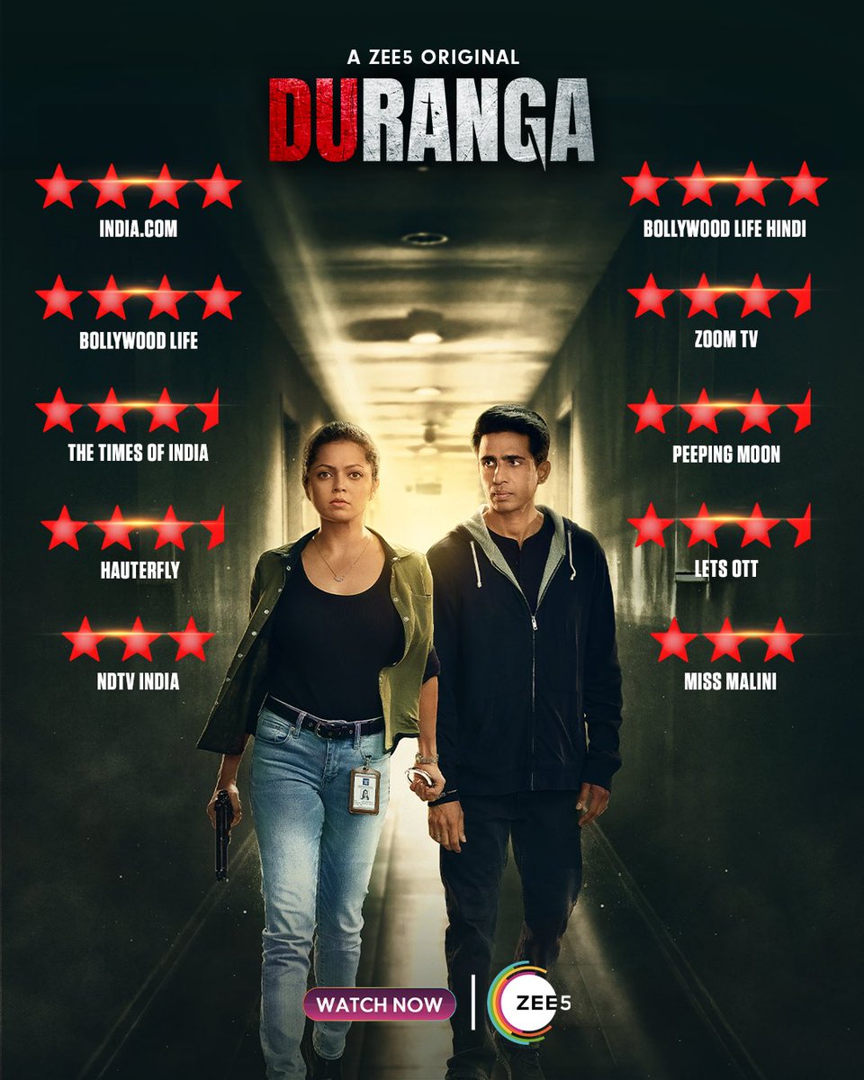 If you needed a (star) sign to watch #DurangaOnZEE5, this is it! 😬 Watch now.

zee5.onelink.me/fjNp/DurangaOn…

#ZEE5OriginalSeries

An official adaptation of the Korean Drama, ‘Flower Of Evil’.