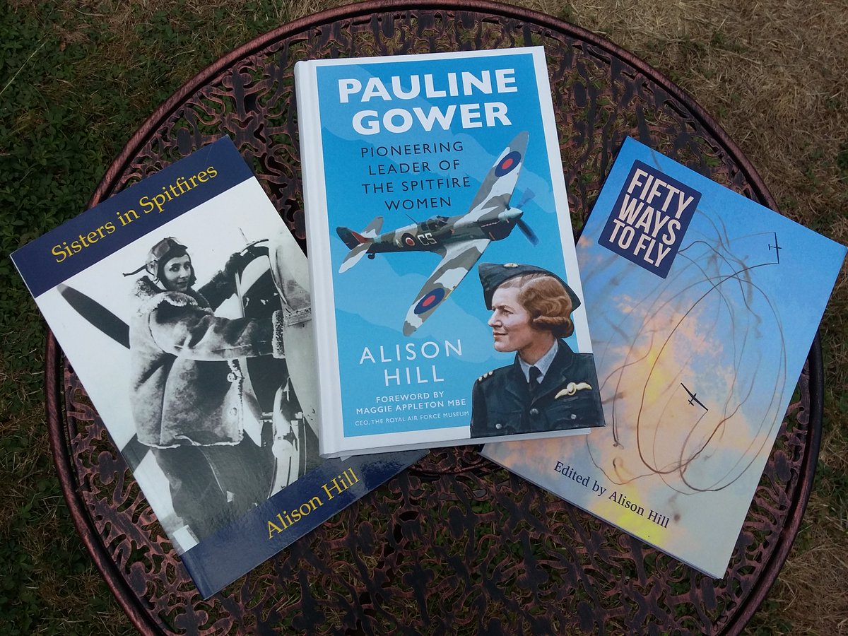 rhythmandmuse's tweet photo. Very pleased to be able to share these stories from the 164 women pilots of the ATA - amazing women all.
Pauline Gower, Pioneering Leader of the Spitfire Women can be pre-ordered on Amazon or from @TheHistoryPress Publication date 1 September https://t.co/ObRZXyhkRe