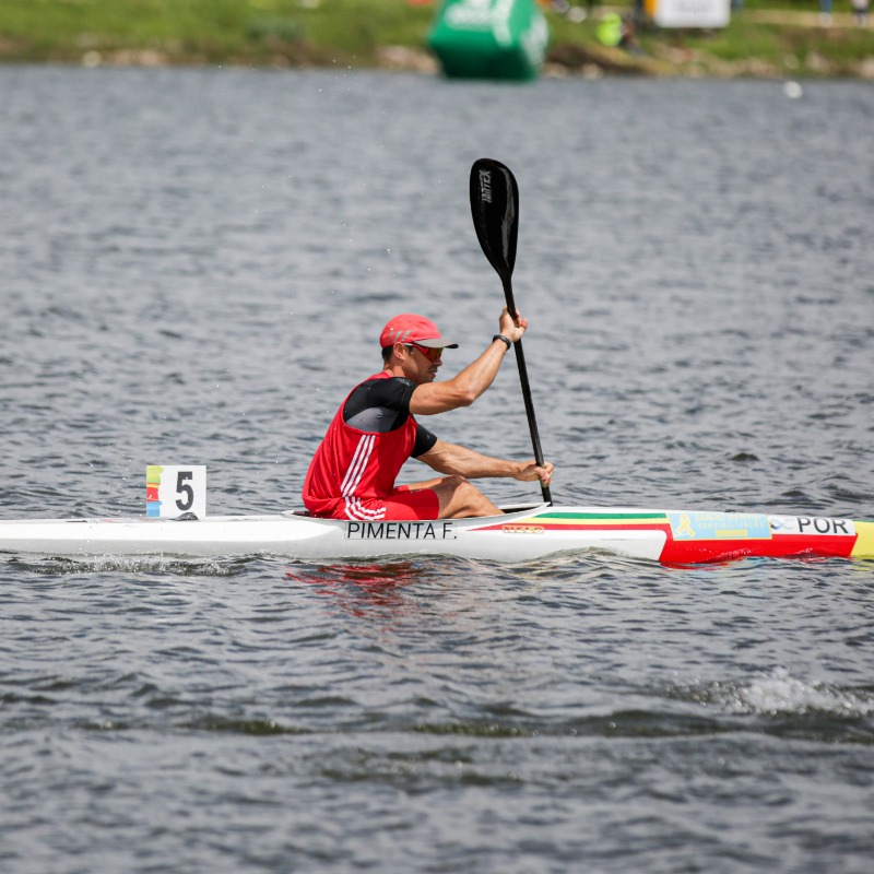 SLBenfica's tweet photo. 🥈 Fernando Pimenta sagrou-se vice-campeão da Europa em K1 1000 metros!

#BenficaOlímpico