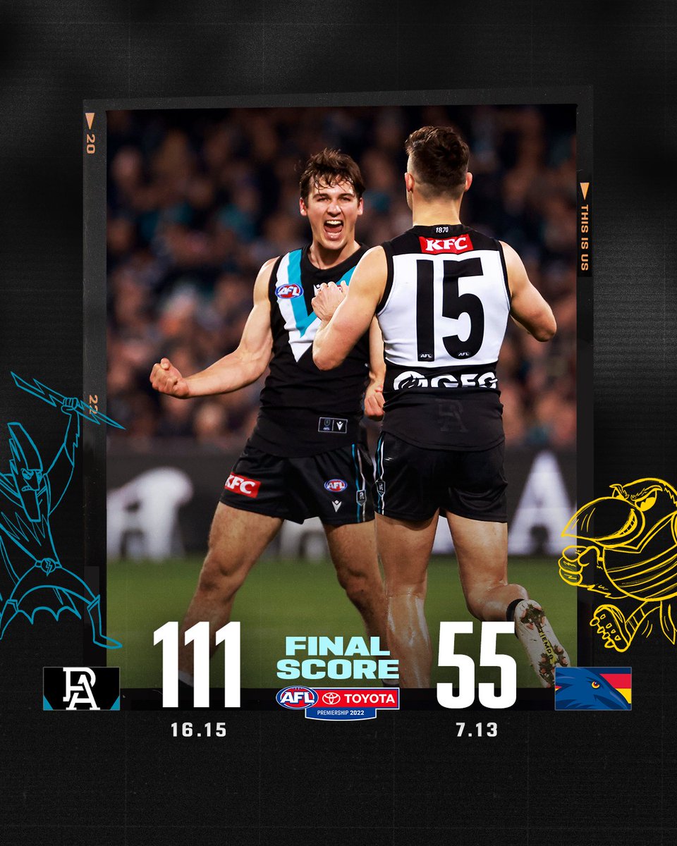 A Showdown win to finish 2022 ⚡️

#AFLPowerCrows