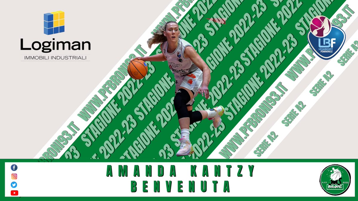 PFBroni93's tweet photo. La Solidità di Amanda Kantzy per la LOGIMAN BRONI

📝 Il comunicato lo trovate cliccando il link qui sotto

⬇️⬇️⬇️⬇️⬇️⬇️⬇️

https://t.co/JT3pRskUDh

#Broni #LOGIMAN #serieA2 #lbflive #bronalredipais #pfbroni93  #PopoloBiancoverde #newseason #sheringbroni https://t.co/7s43ln3eNu