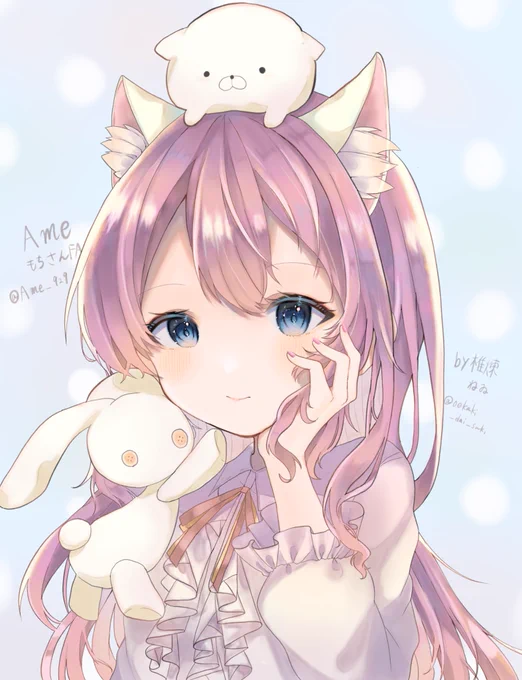 AmeもちさんのFAです!可愛い……#Ameもち 