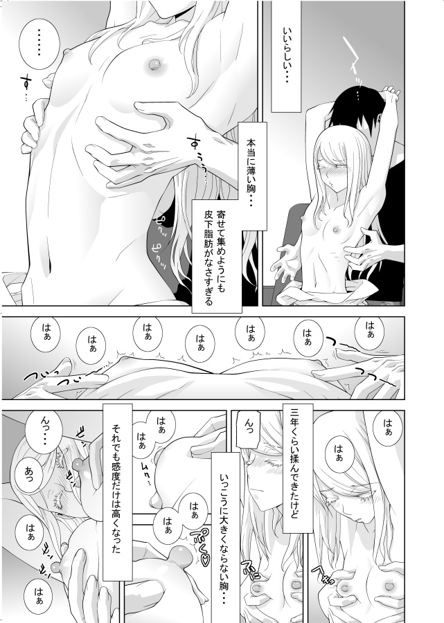 DLsiteで半額中の「義妹は膣内に欲しがり」
小さくて仏頂面の義妹もいますよ。乳首は弱いけど。 