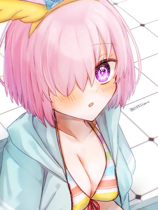 マシュとプールデートしたい… #FGO 