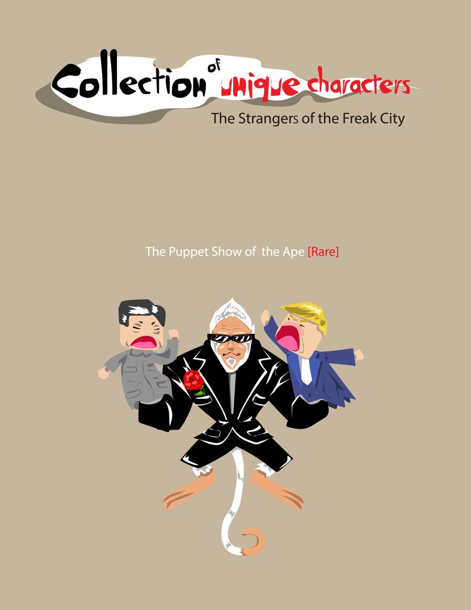 ดรอปใหม่วันนี้นะครับผม ระดับ rare ครับ
New drop the stangers!!

The Puppet Show of the Ape [Rare]
paras.id/token/x.paras.…

#NFTTHAILAND #NFTthai #NFTartist #NFTCommmunity #NFTGiveaway #nftcollector