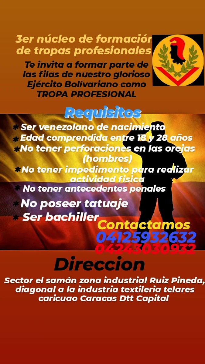 3er_nf's tweet photo. @direducejb 
@m_montilla20 
@GBRalGonzalez1 
@GralTitoGomez https://t.co/w0QCeaYPqp