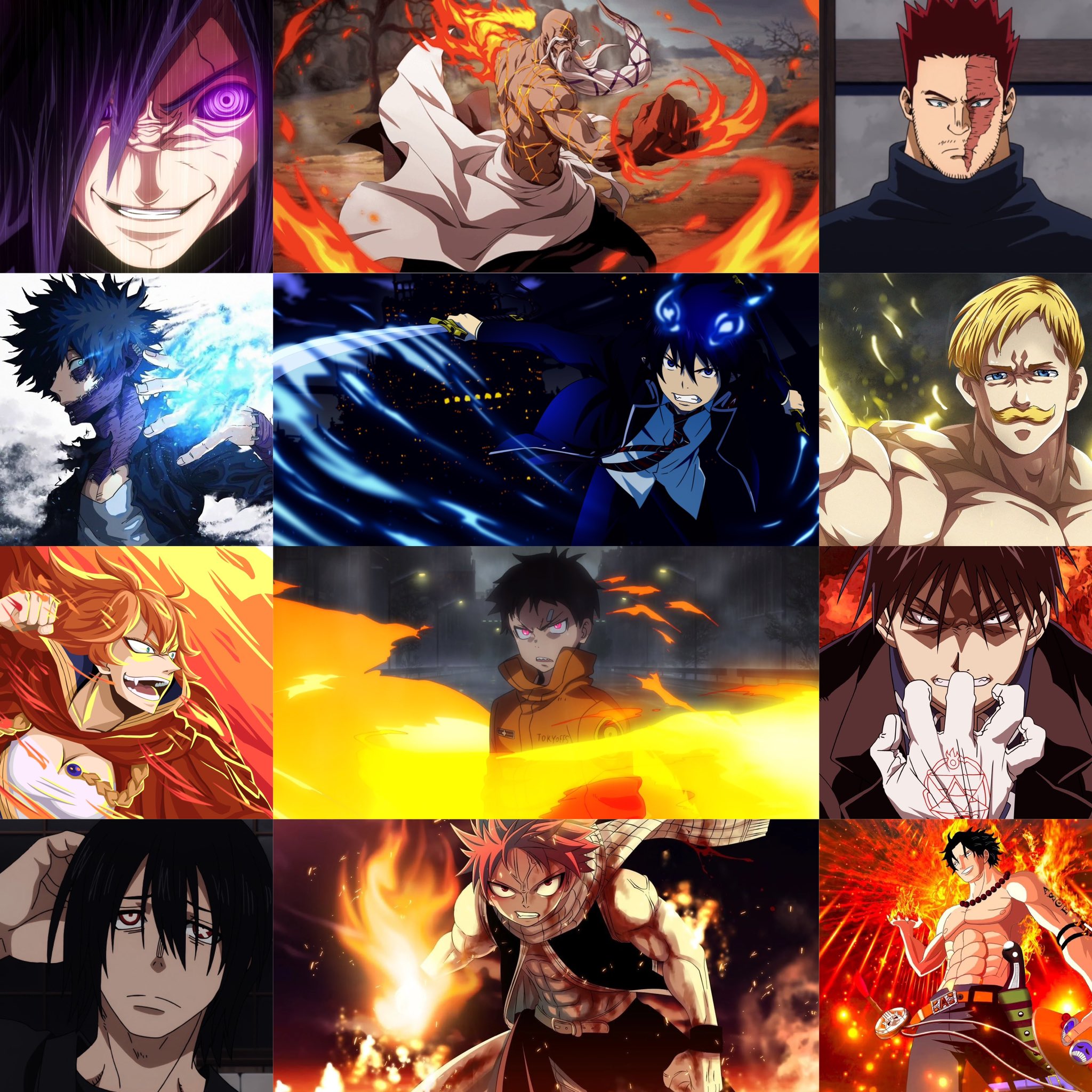 15 Best Fire Users Characters in Anime, Which One Is the Strongest?