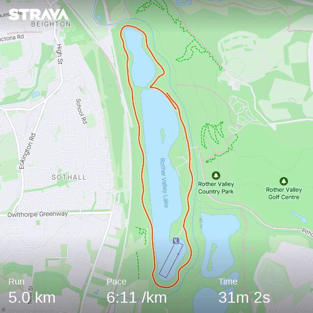 27_lynn's tweet photo. To say we set off to have a steady run, chuffed with this time @timbuckke 🏃♀️ 🏃♂️#fastenough 💨 Check out my run on Strava.
https://t.co/K2nXdkVC61 https://t.co/oepgTa4FJx