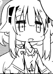 眠たくなってる2本眉毛も愛してください 