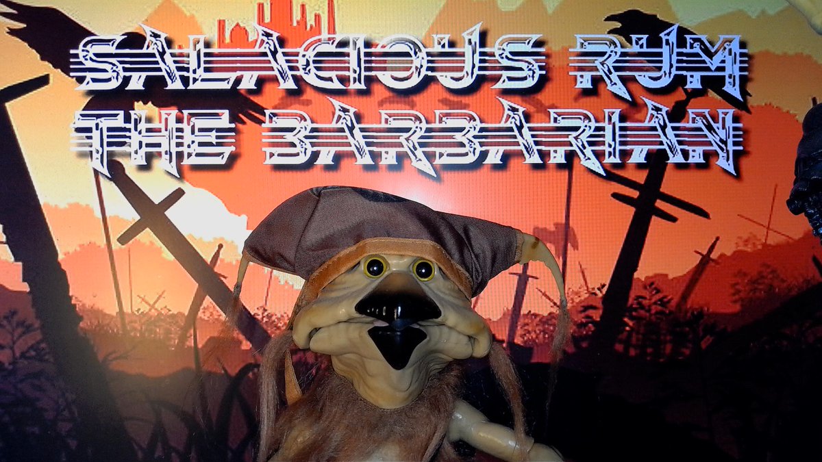 SalaciousRum's tweet photo. Join Salacious Rum the Barbarian in 10 minutes as he does LIVE UNBOXINGS &amp; PREPARATION FOR Dungeons &amp; Dragons https://t.co/9Cq2TapzyV via @YouTube NOT TO BE MISSED! #live #youtube #dandd #dungeonsanddragons #monkeylizard https://t.co/wf54g7zvsa