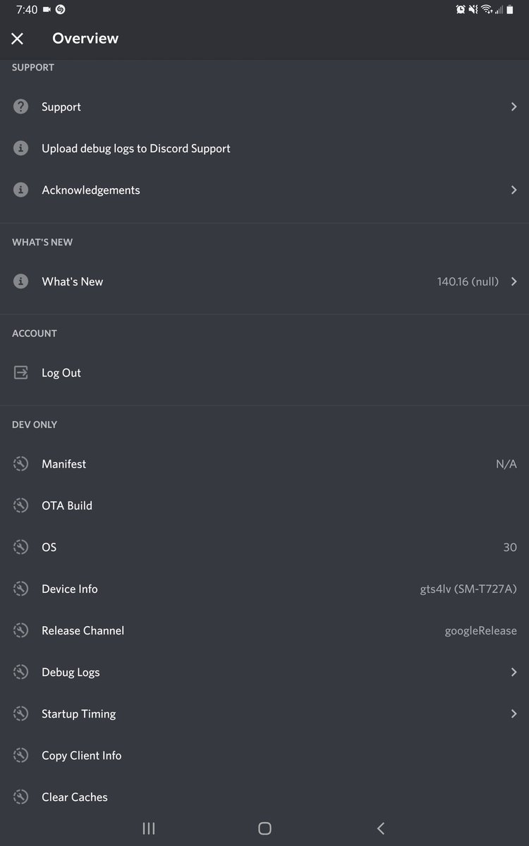 Yo <a href="/discord/">Discord</a> am I a dev now? This was in my settings menu.