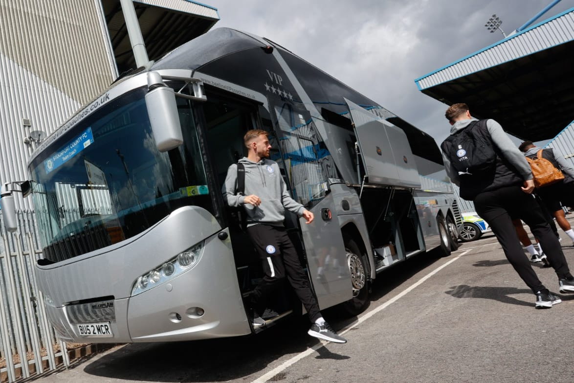 Stockport County on Twitter "In the building 🚌"