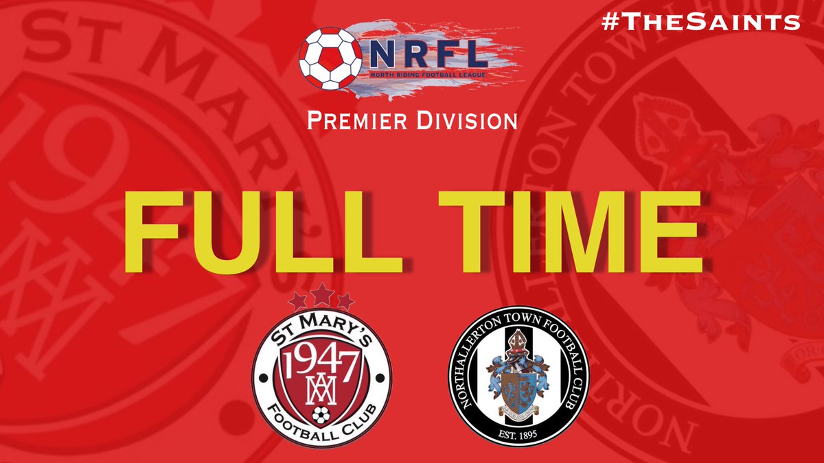 🔴 4-0 ⚫️

<a href="/guidobattista10/">Guido Battista</a> ⚽️
<a href="/liamsouthall93/">Liam Southall</a> ⚽️
<a href="/joeymelvin1/">Joey Melvin</a> ⚽️
<a href="/kurtis_osborne/">kurtis osborne</a> ⚽️

<a href="/NRFLOfficial/">North Riding League</a>