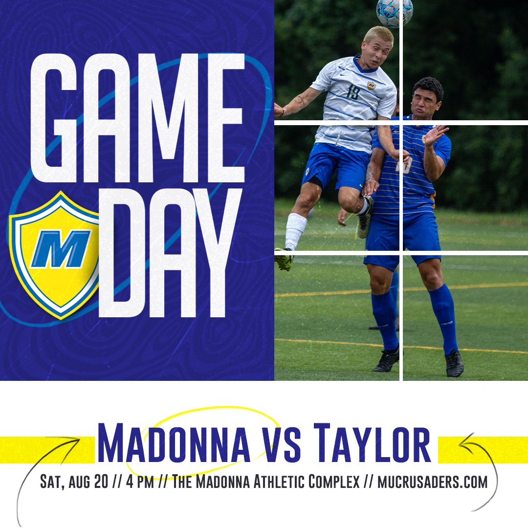 MUCrusadersMSOC's tweet photo. 𝘽𝙖𝙘𝙠 𝙖𝙩 𝙞𝙩 😤

🆚: Taylor (Ind.)
🕓: 4:00 PM
🏟: The MAC
📺: https://t.co/l5l1u9tqPB
📊: https://t.co/75eVIii3zd

#CrusaderNation https://t.co/vgaxHVmrwq