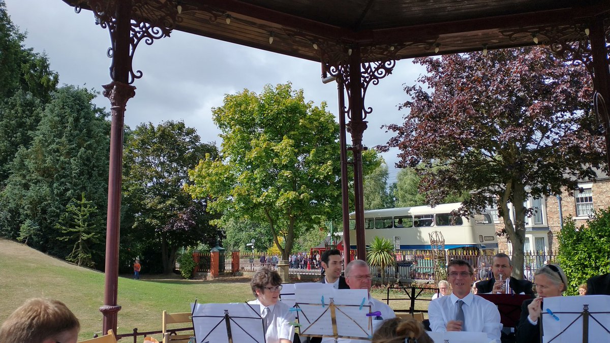 Here we are again. Bandstand at Beamish.