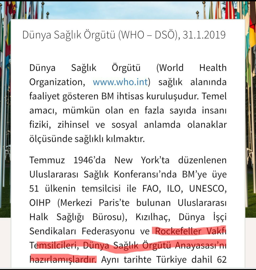 @fanibiri123 Covidle birlikte küreselcilere karşı çıkan birkaç kişi dışında artık bu küresel katillerin savaşlar çıkaran, terör örgütlerini kuran besleyen, insanlığı kontrol etme, nüfusu azaltma gibi faaliyetlerinden bahsedilemez oldu..