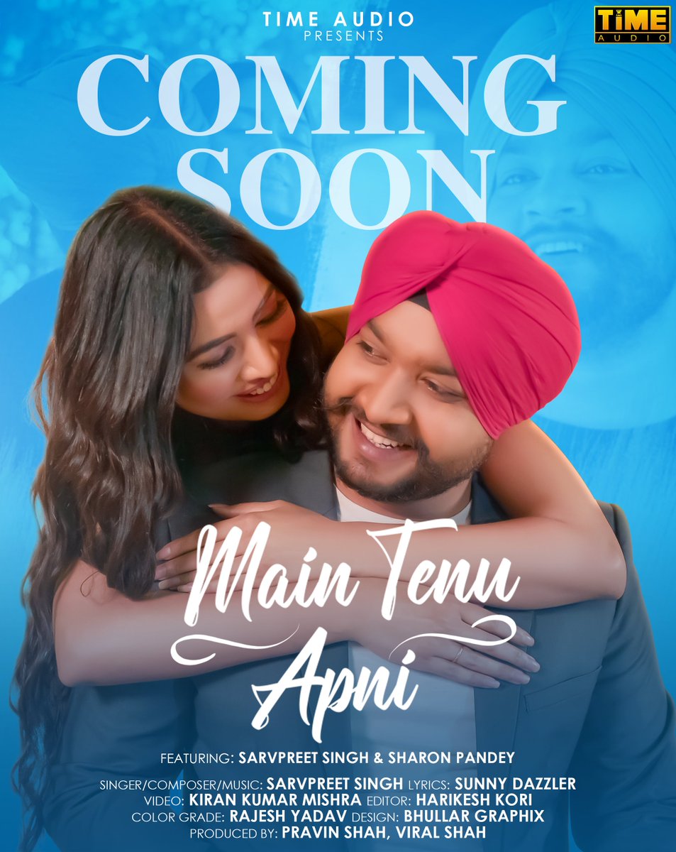 timeofficial___'s tweet photo. Love ignites that spark and makes you feel alive. #MainTenuApni song will let you Invite that peace and warmth of emotions
#MainTenuApni Song Coming soon
only on TIME AUDIO Youtube Channel
https://t.co/a6naoAHF2d
#maintenuapni #timeaudio #sarvpreetsingh #sharonpandey https://t.co/LqGKIecWwx