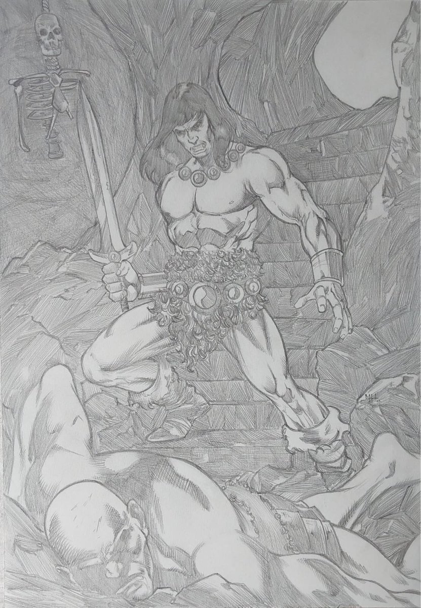 matthenrystudio's tweet photo. Conan The Barbarian - FOR SALE
11x17 A3

OPEN FOR COMMISSION :
matheushenrique783@yahoo.com

#Conan #conanthebarbarian #conanthedestroyer #marvelcomics #pencil #pencilwork #pencildrawing #pencilart #comics #coverart #pagescomics #draw #illustration https://t.co/239IUPJxW4