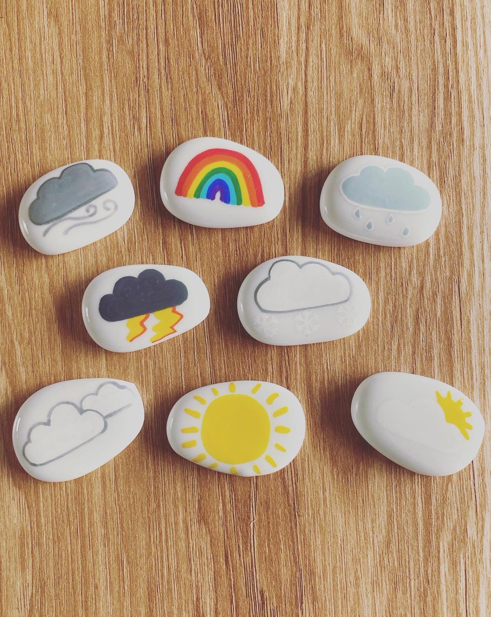 bee_earlyyears's tweet photo. When you come home from holiday to a delivery that you forgot about! Love them 😍 #eyfs #weatherchart #counting #playpebbles https://t.co/4i05rrUdxe