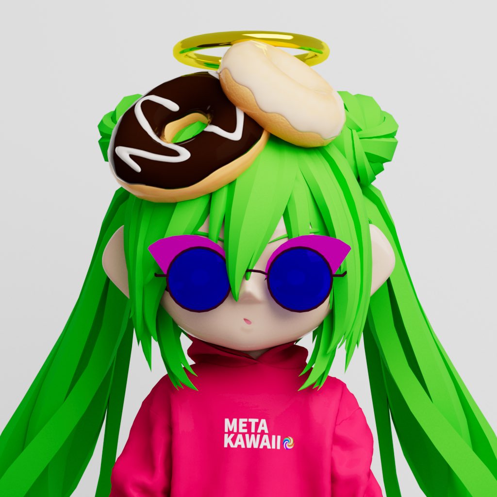 #METAKAWAII
白髪の子がほしかったけど、可愛いからいいやー🤣