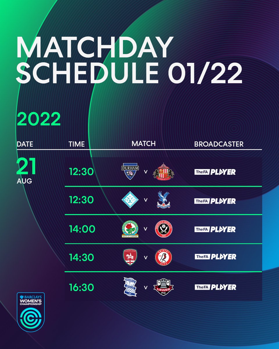 BarclaysWSL2's tweet photo. 𝙁𝙄𝙑𝙀 #BarclaysWC matches are 𝙇𝙄𝙑𝙀 on the FA Player today 📺

Who are you most excited to watch? https://t.co/ERxA9XTSbD