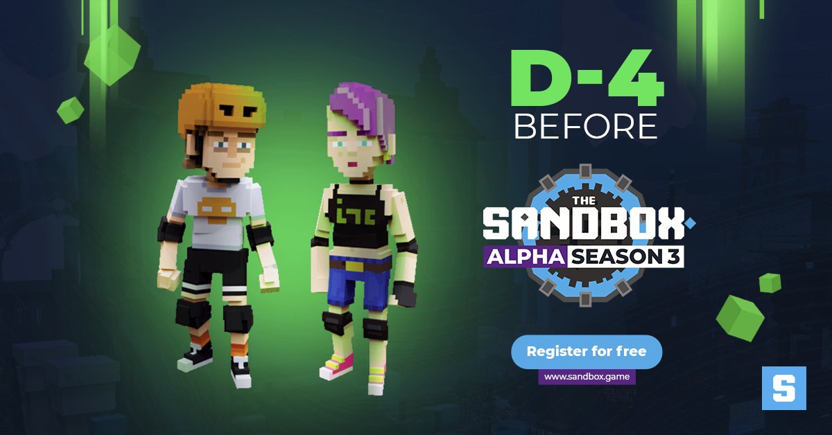 Create an account and get started in the #metaverse
👇
register.sandbox.game