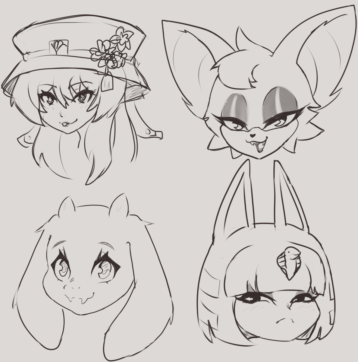 Random hedz