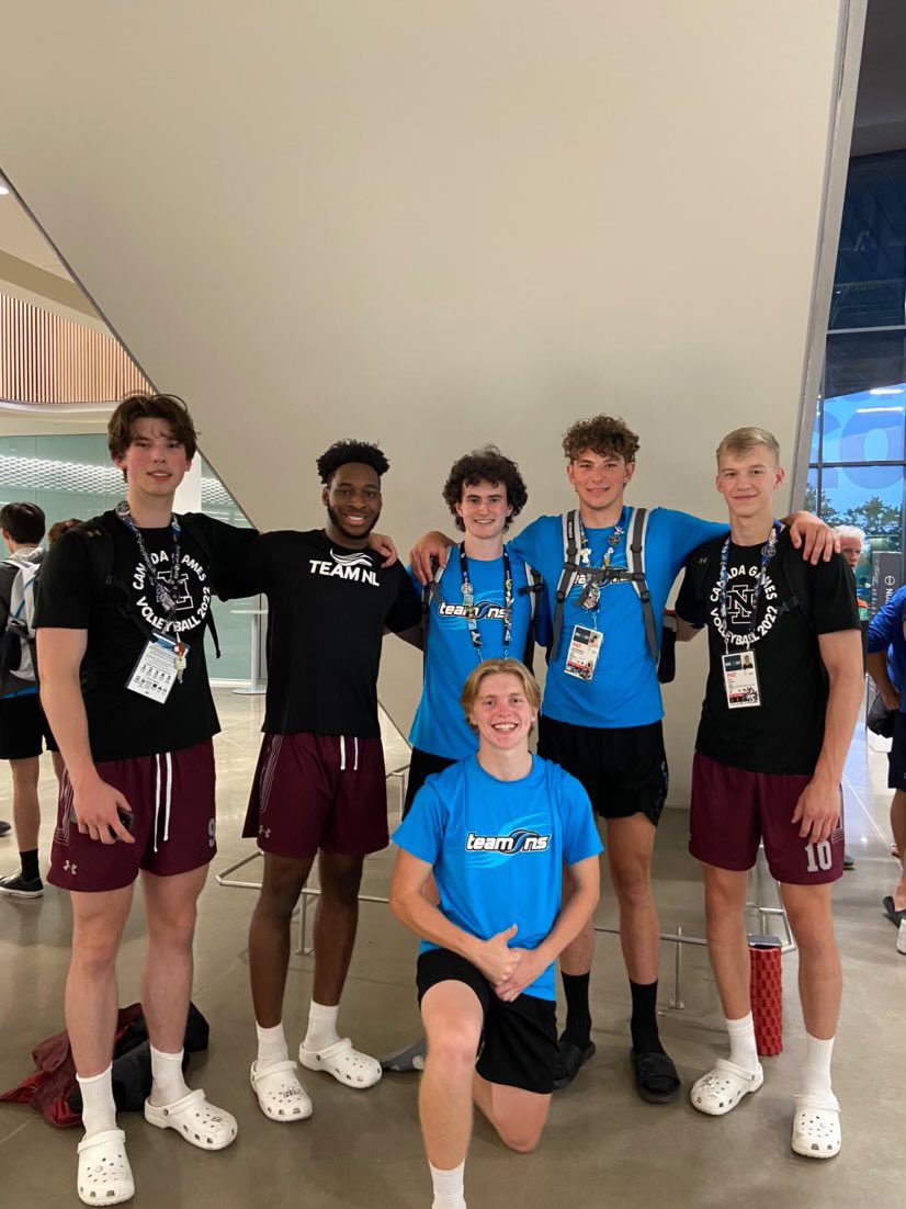 Current and incoming <a href="/DalTigers/">Dal Tigers</a> Men’s Volleyball players at the <a href="/2022CanadaGames/">Niagara 2022 Canada Summer Games</a> representing <a href="/teamnl/">TeamNL</a> and <a href="/teamnovascotia/">Team Nova Scotia</a>! Great game against the two teams!