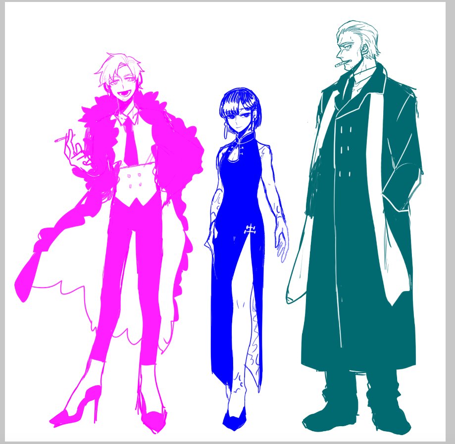 まだやる予定もない立ち絵を増産 パンタロ 本描けのイラスト まだやる予定もない立ち絵を増産 パンタロ 本描けのイラスト