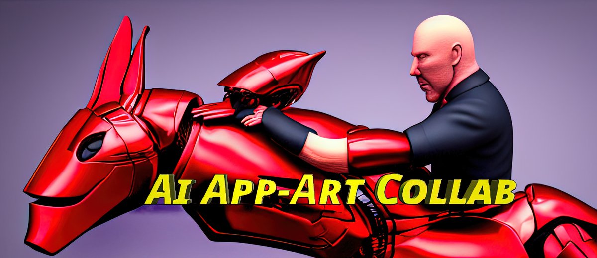 AiAppArtCollab's tweet photo. This is the home of the (soon-to-be announced) Ai App-Art Collab Project headed up by NFT artist, @KevinWPage.

Please follow this account and spread it among the Ai-NFT community. In order to apply and particip[ate in this collab, you MUST be following this account (allows DMs). https://t.co/K2VZpmDubC