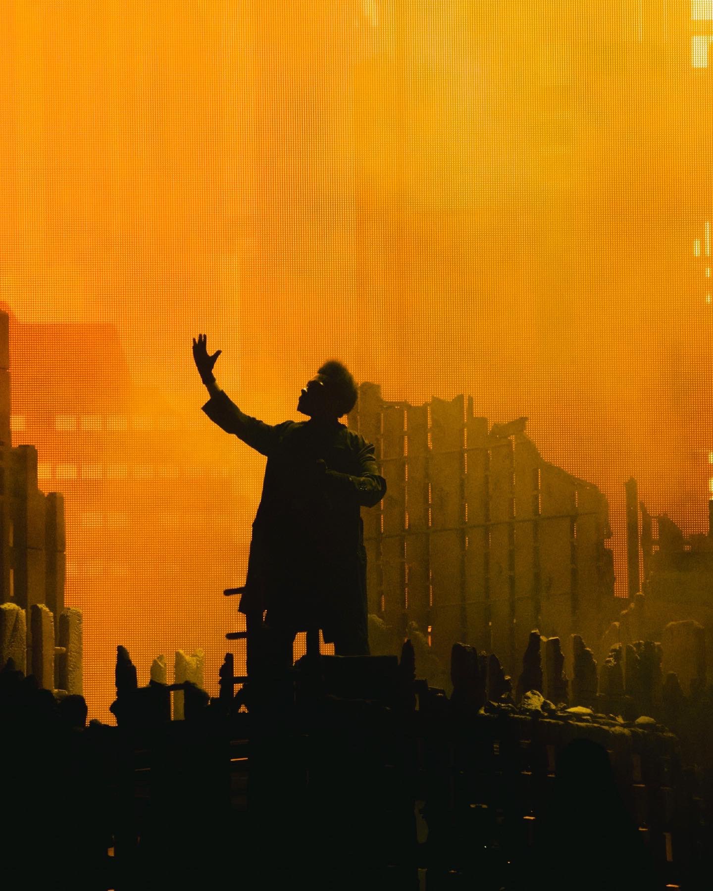 The weeknd on twitter sin city s cold and empty no one s around to