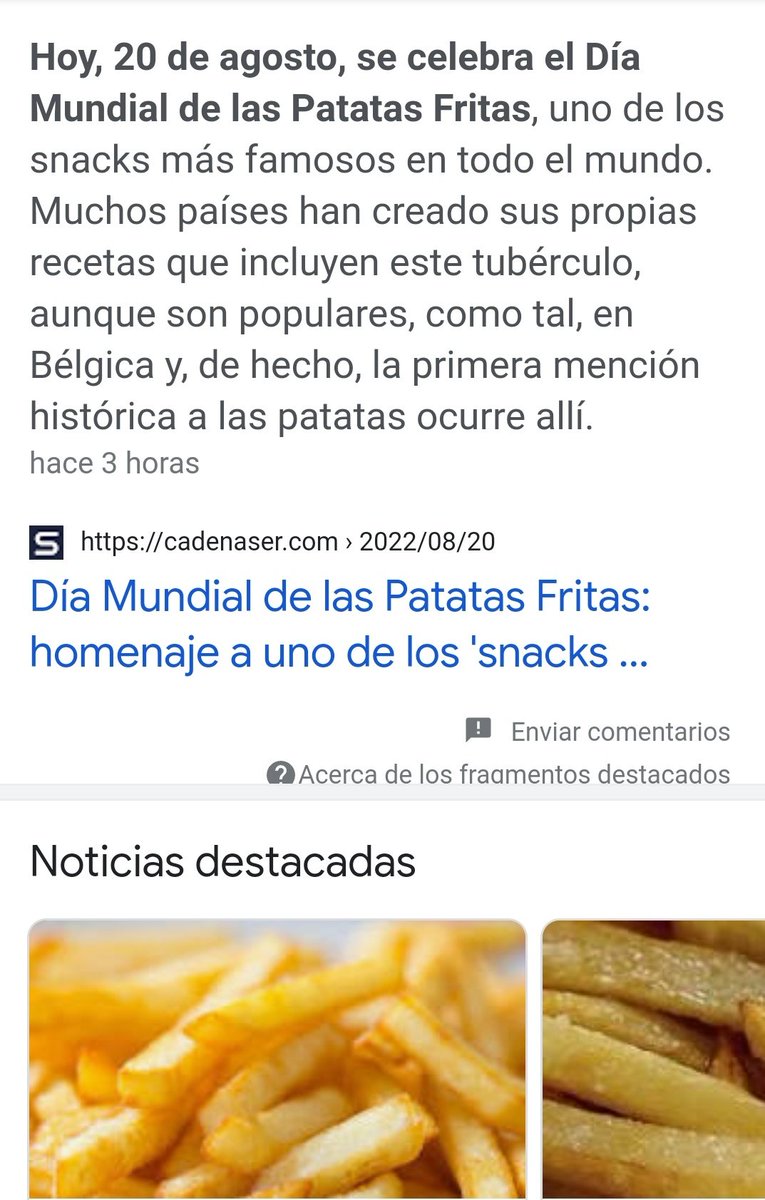 RayaBea's tweet photo. Feliz día de la patata frita <3 https://t.co/xIa2RVBUtH