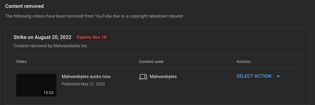 Slmi0xC's tweet photo. @Malwarebytes 🥺💔 https://t.co/2qR3ohW8Rn