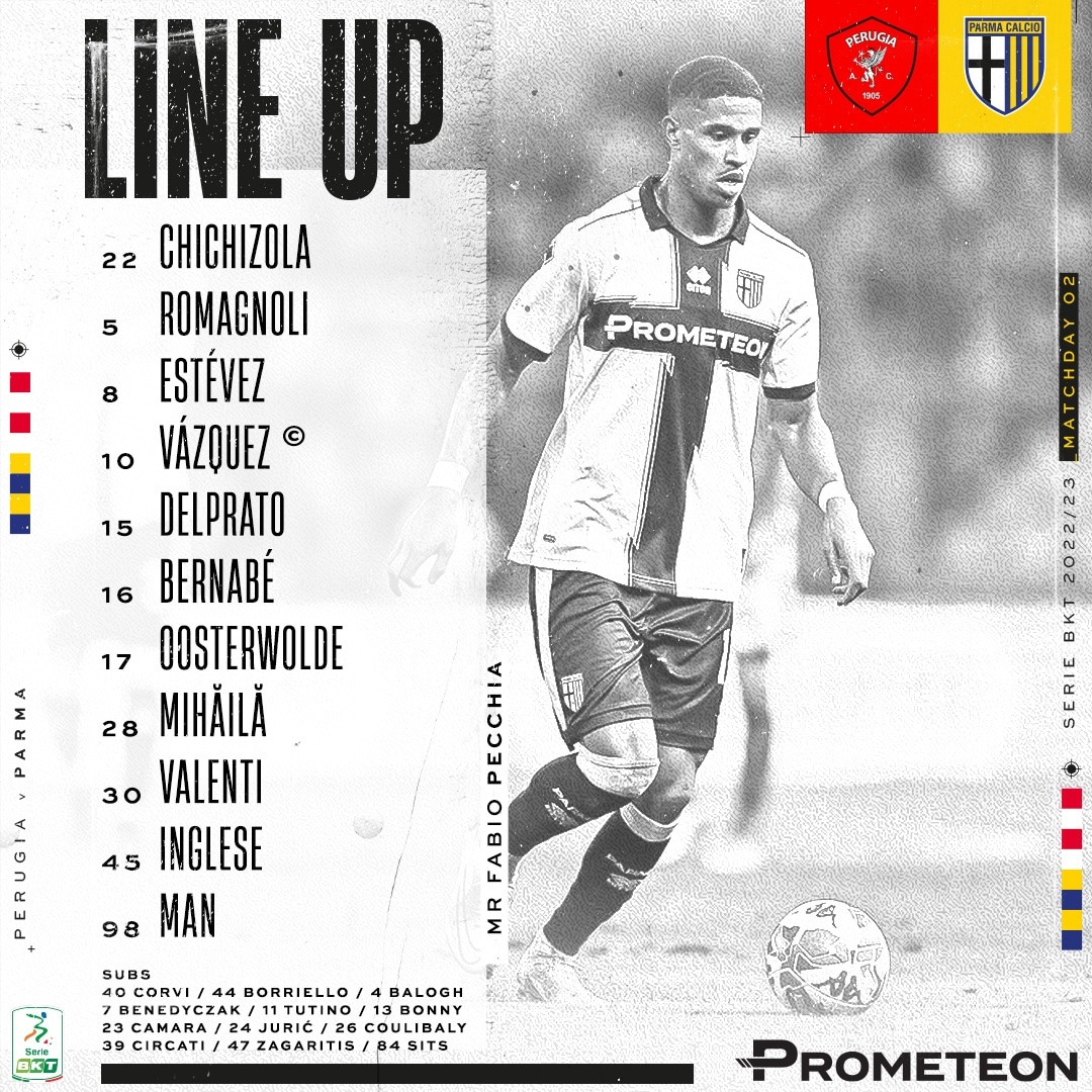 1913parmacalcio's tweet photo. 📣 𝗙𝗼𝗿𝗺𝗮𝘇𝗶𝗼𝗻𝗲
#PerugiaParma #ForzaParma https://t.co/0NsK8zkPjI
