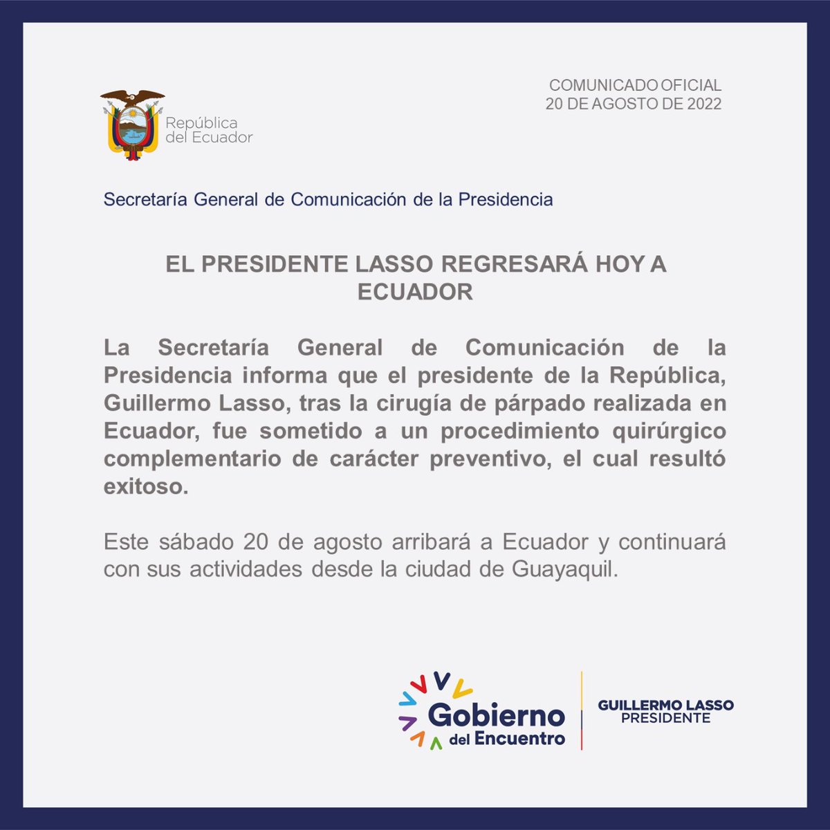 AlbujaRene's tweet photo. Presidente @LassoGuillermo ahora le falta #Extirpar el #Cáncer de la #Corrupción que esta #Enquistado en su gobierno https://t.co/JuZxj5dVY8