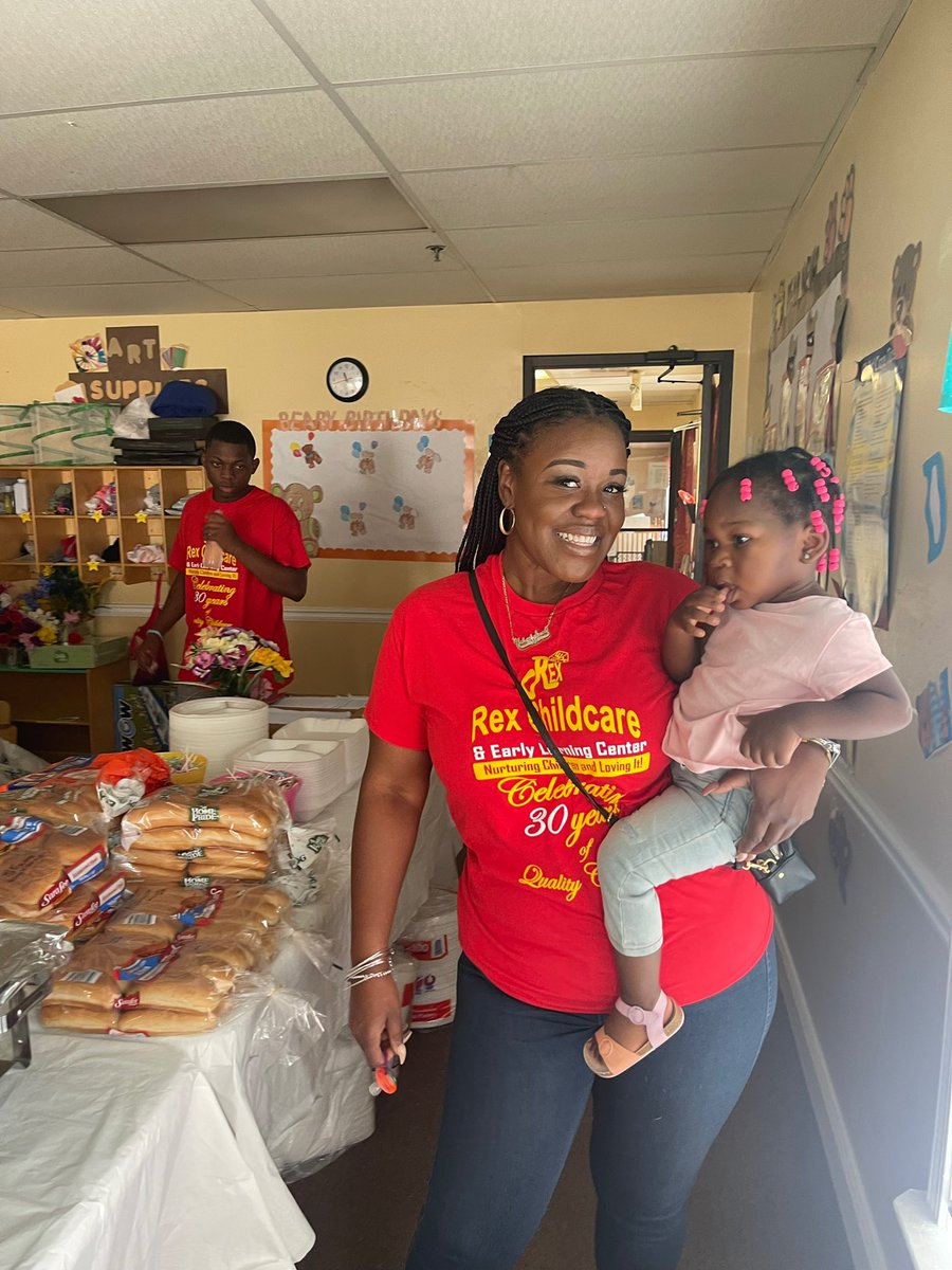 msuchengoddy's tweet photo. Super proud of my mom and her staff for our 30 year Anniversary Rex Childcare and Early Learning Center @ANgoddy … this is how I started my career in Early Childcare Education #myfoundation https://t.co/rNVoMiiSwa